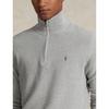 Men s Mesh-Knit Cotton Quarter-Zip Sweater