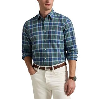 Polo Ralph Lauren Men's Classic Fit Plaid Oxford Shirt