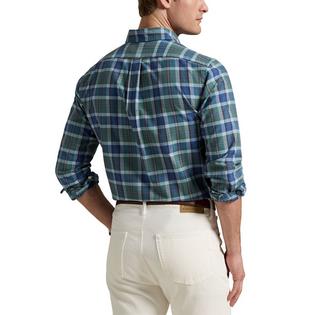 Polo Ralph Lauren Men's Classic Fit Plaid Oxford Shirt