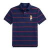 Polo en maille Bear   coupe ajust e personnalis e pour hommes