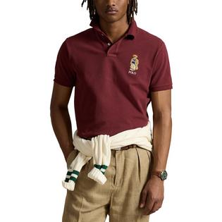 Polo Ralph Lauren Polo en maille Bear à coupe ajustée personnalisée pour hommes
