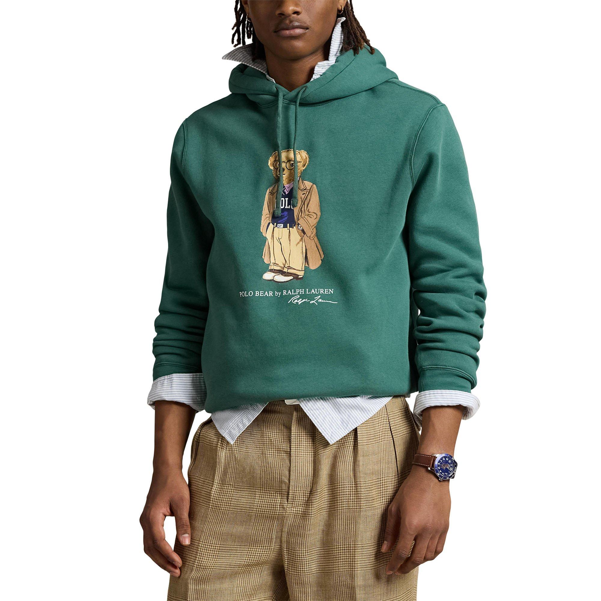 Men's Polo Bear Fleece Hoodie | Polo Ralph Lauren | Sporting