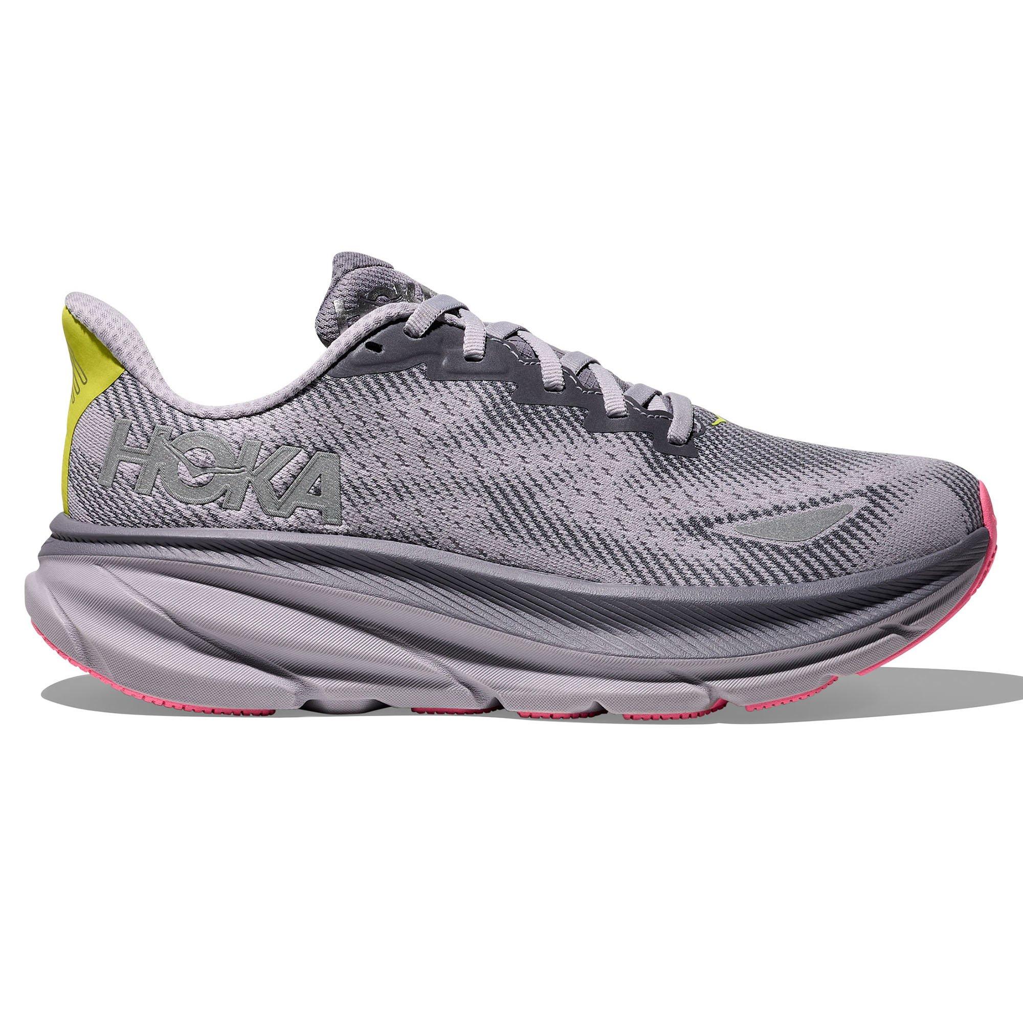 HOKA | Women's Clifton 9 GTX Running Shoes, Grey Skies/foggy Grey, Size 9.5