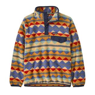 Patagonia Juniors' [7-16] Lightweight Synchilla&#174; Snap-T&#174; Fleece Pullover Top
