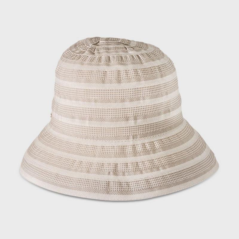 Canadian Hat Chapeau cloche en ruban Brizo pour femmes
