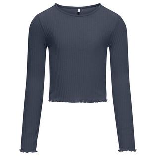 Only Junior Girls' [10-14] Nella Long Sleeve Top