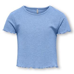 Only Junior Girls' [6-16] Nella Short Sleeve Top