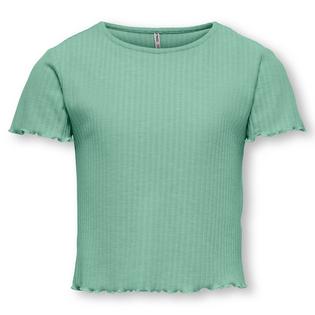 Only Junior Girls' [10-14] Nella Short Sleeve Top