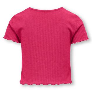 Only Junior Girls' [10-14] Nella Short Sleeve Top