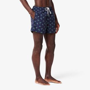 Lacoste Men's Crocodile Print Swim Trunk