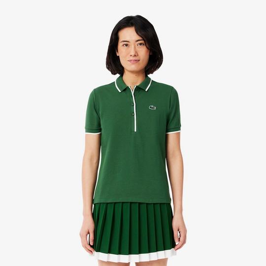 Lacoste Polo de tennis thermor gulateur   coupe standard pour femmes