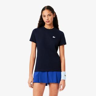 Lacoste Women's Ultra Dry Technical Cotton T-Shirt