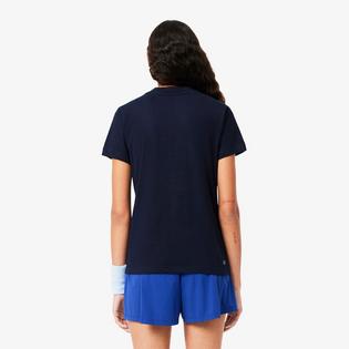 Lacoste Women's Ultra Dry Technical Cotton T-Shirt