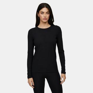LE BENT Women's Core Midweight Crew Baselayer Top