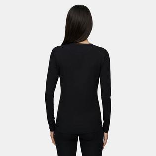 LE BENT Women's Core Midweight Crew Baselayer Top