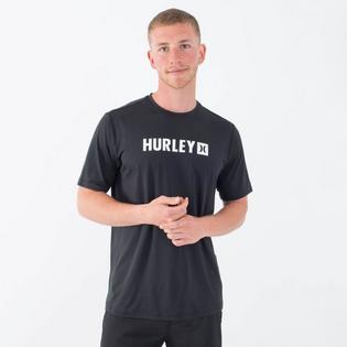 Hurley Men's Hybrid UPF Short Sleeve Rashguard