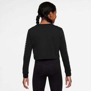 Nike Junior Girls' [7-16] Sportswear Cropped Long Sleeve T-Shirt