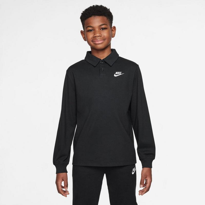 Nike Polo &agrave; manches longues Sportswear Club Knit pour juniors [7-16]