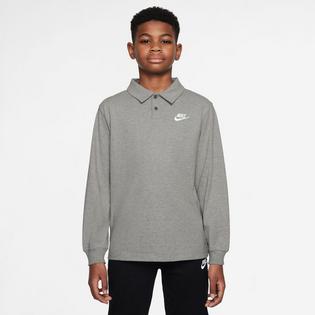 Nike Polo &agrave; manches longues Sportswear Club Knit pour juniors [7-16]