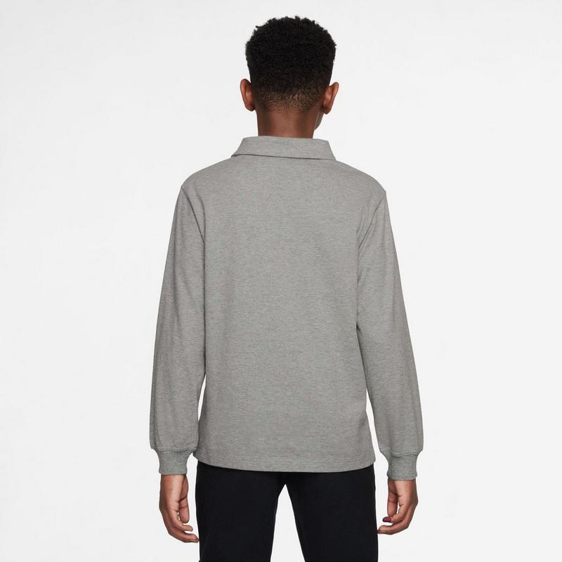 Nike Polo &agrave; manches longues Sportswear Club Knit pour juniors [7-16]