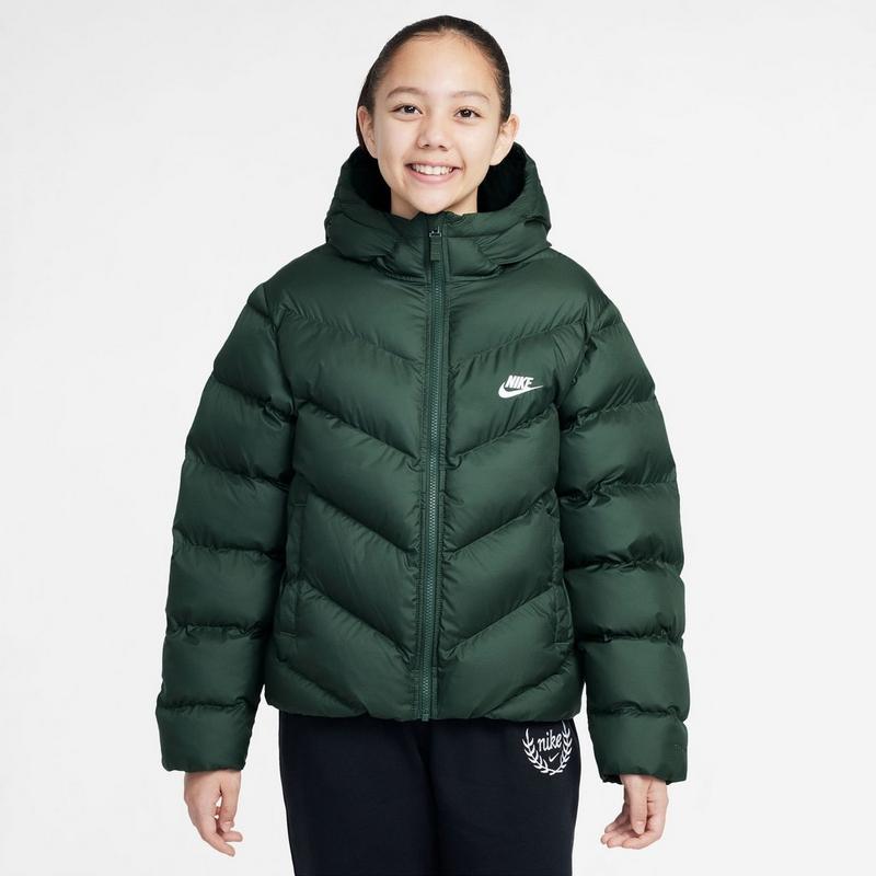 Nike Manteau matelass&eacute; Sportswear All Day Play Therma-FIT &agrave; coupe ample pour juniors [7-16]