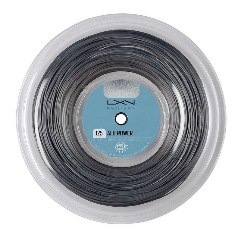 Luxilon Bobine de cordage de tennis ALU Power 125 16LG