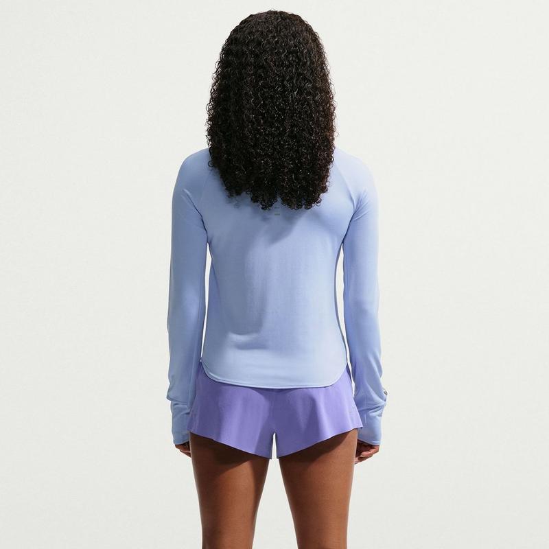 Nike Haut de course &agrave; glissi&egrave;re 1/4 Swift Dri-FIT UV pour femmes