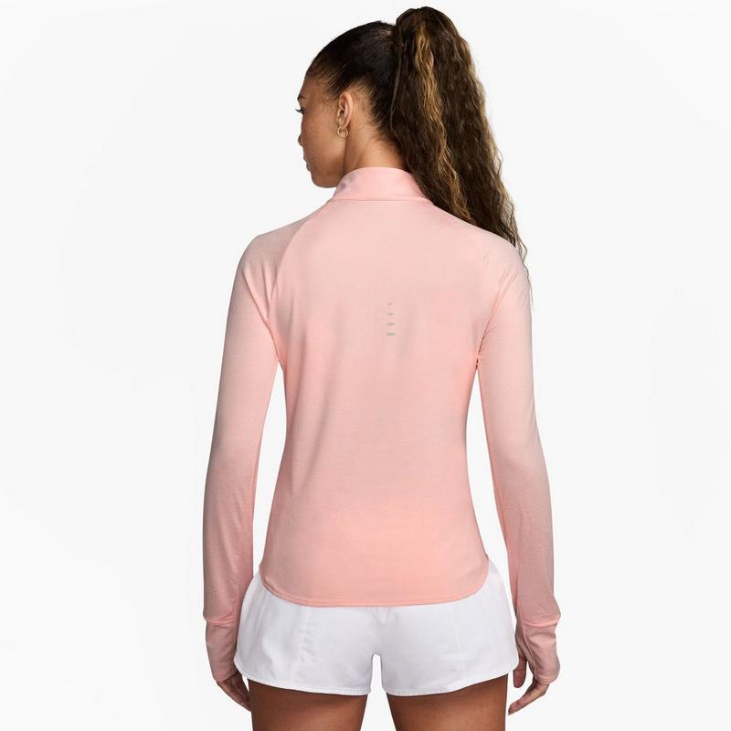 Nike Haut de course &agrave; glissi&egrave;re 1/4 Swift Dri-FIT UV pour femmes