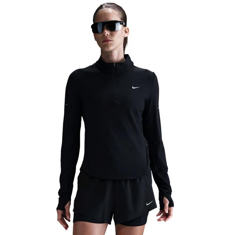 Nike Haut de course &agrave; glissi&egrave;re 1/4 Swift Dri-FIT UV pour femmes