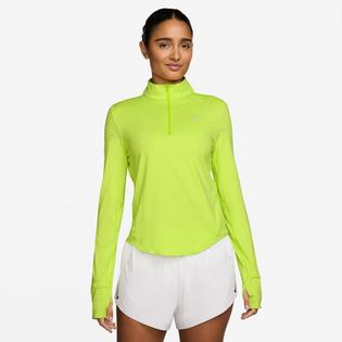 Nike Haut de course &agrave; glissi&egrave;re 1/4 Swift Dri-FIT UV pour femmes
