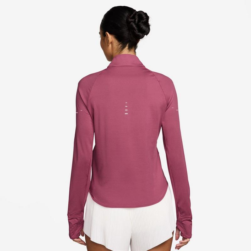 Nike Haut de course &agrave; glissi&egrave;re 1/4 Swift Dri-FIT UV pour femmes