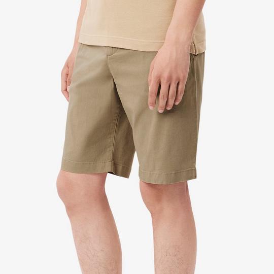 Lacoste Short en coton extensible   coupe ajust e pour hommes