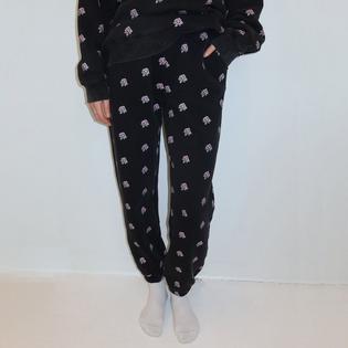 Brunette The Label Women's The Allover Flower Oversized Jogger Pant