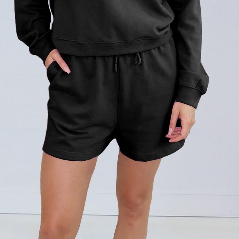 Brunette The Label Short Retro en tissu bouclette pour femmes