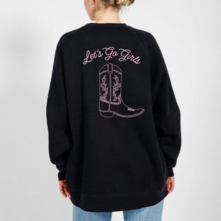 Brunette The Label Women's The Let's Go Girls Not Your Boyfriend's Crew Sweatshirt