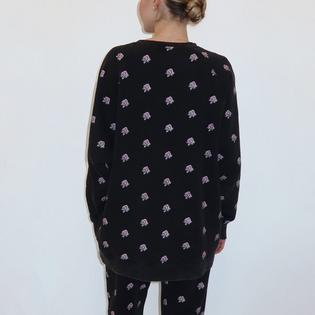 Brunette The Label Women's The Allover Flower Not Your Boyfriend's Crew Sweatshirt