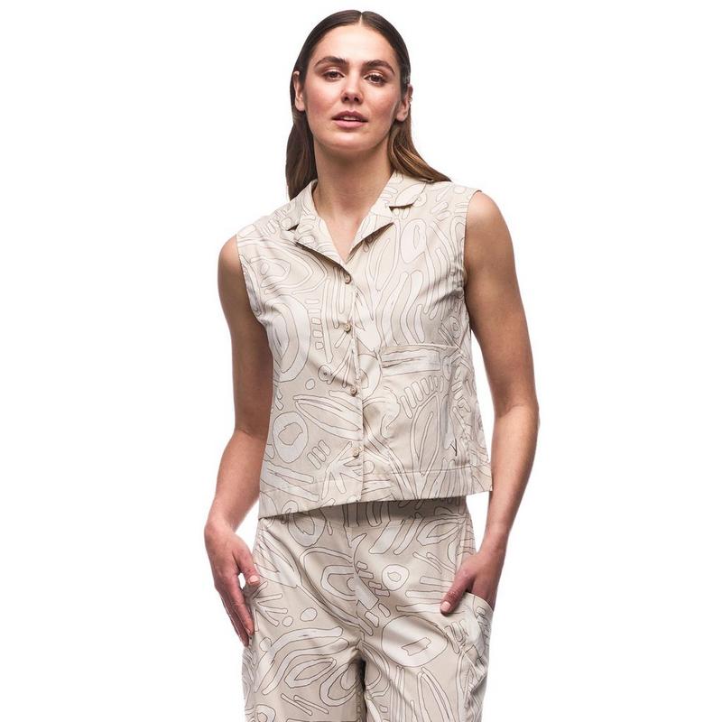 Indyeva Chemise sans manches Paita pour femmes