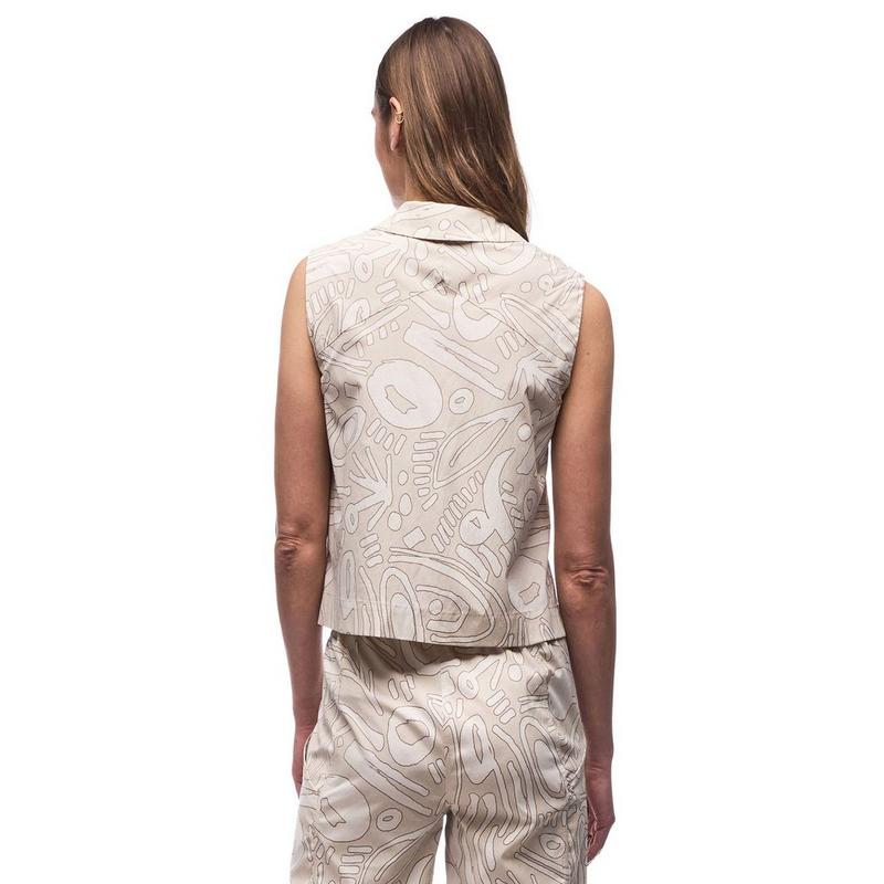 Indyeva Chemise sans manches Paita pour femmes