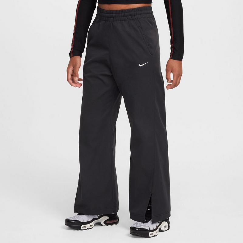 Nike Pantalon tiss&eacute; Sportswear &agrave; jambe large pour filles juniors [7-16]