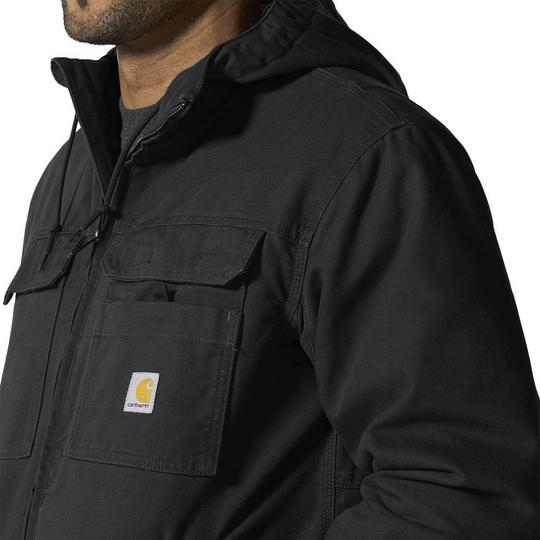 Men's Full Swing Loose Fit Washed Duck Insulated Active Jacket