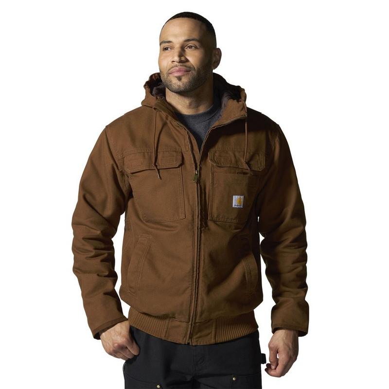 Carhartt Manteau actif isol&eacute; Full Swing Loose Fit Washed Duck  pour hommes