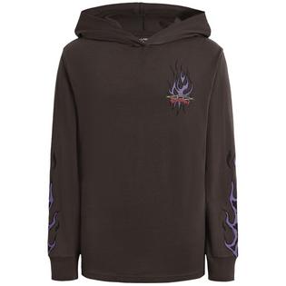Billabong Junior Boys' [8-16] Flames Hooded Long Sleeve T-Shirt