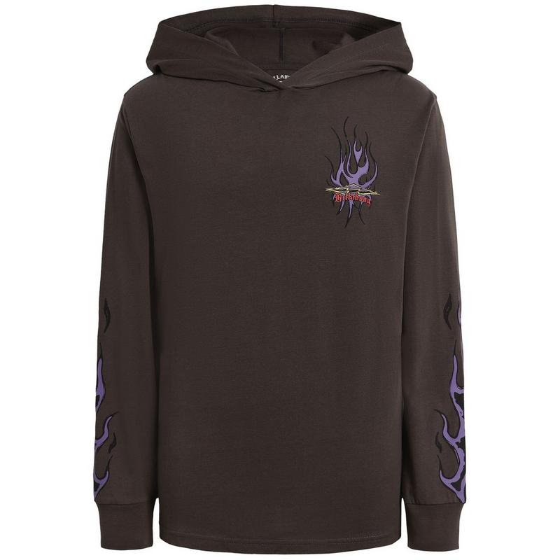 Billabong Junior Boys' [8-16] Flames Hooded Long Sleeve T-Shirt