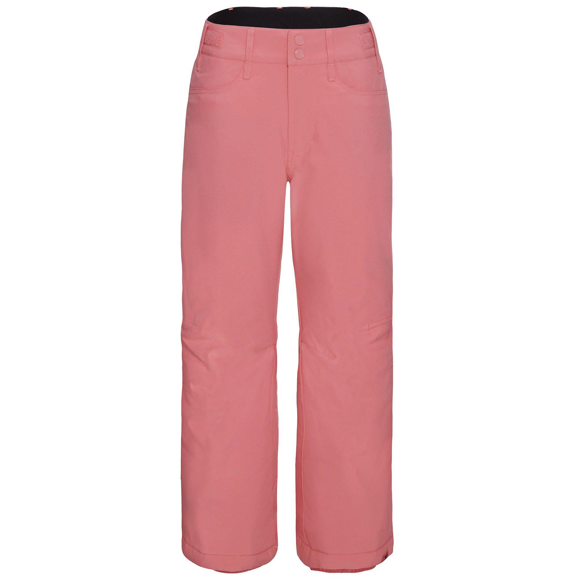 Roxy | Junior's Girl's Backyard Snow Pants, Pink, Size Large