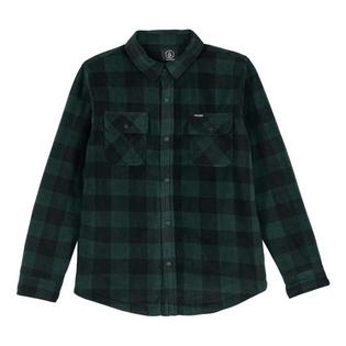Volcom Juniors' [8-16] Bowered Fleece Overshirt