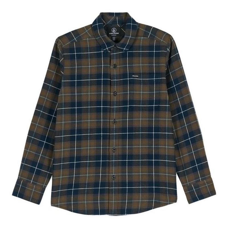 Volcom Chemise &agrave; carreaux Caden pour juniors [8-16]