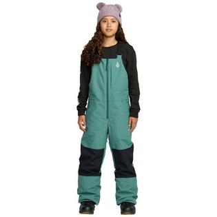 Volcom Juniors' [8-16] Barkley Insulated Bib Overall Pant