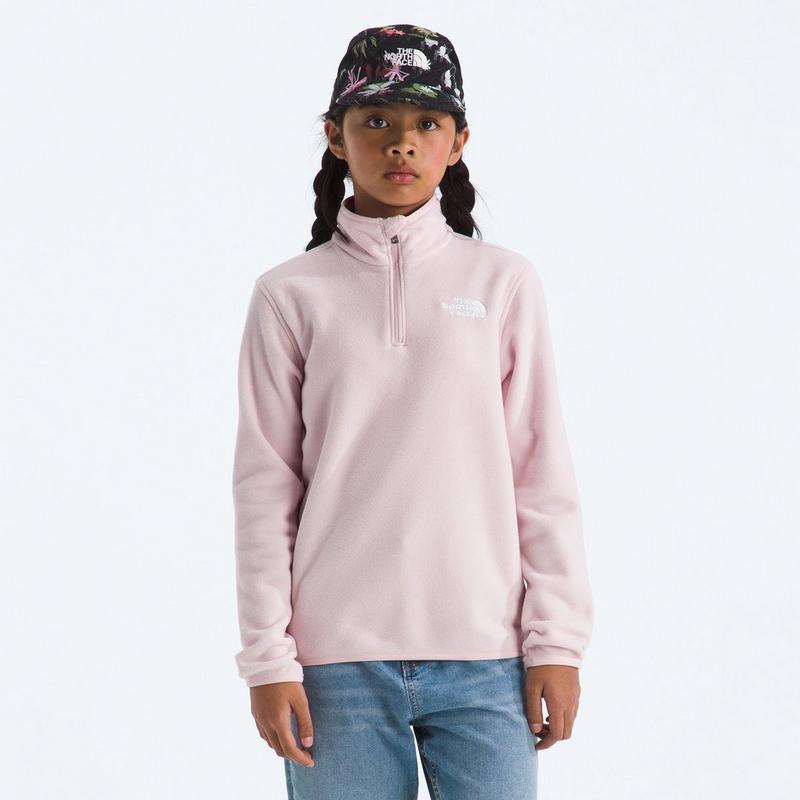 The North Face Chandail Glacier &agrave; glissi&egrave;re 1/4 pour juniors [7-20]