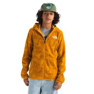 The North Face Veste à capuchon imprimée Glacier à glissière intégrale pour juniors [7-20]