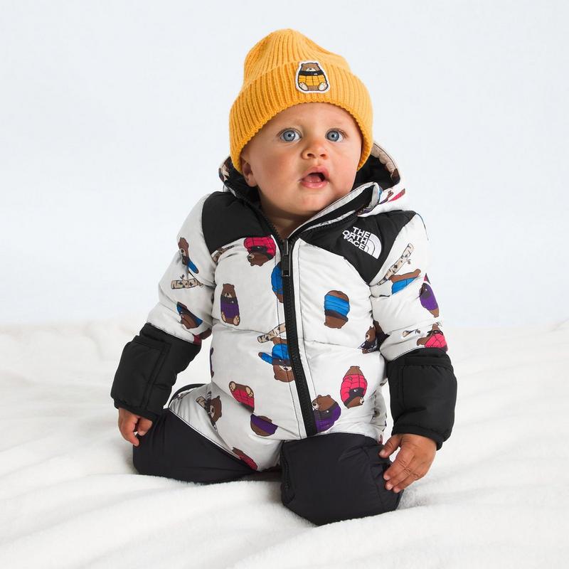 The North Face Combinaison une-pi&egrave;ce imprim&eacute;e 1996 Retro Nuptse pour b&eacute;b&eacute;s [0-24M]